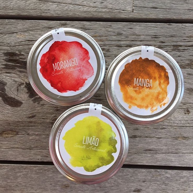 Gelados artesanais